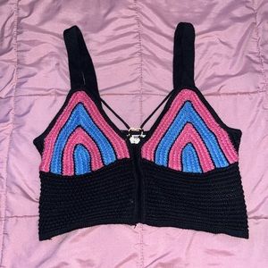 cute knit crop top
